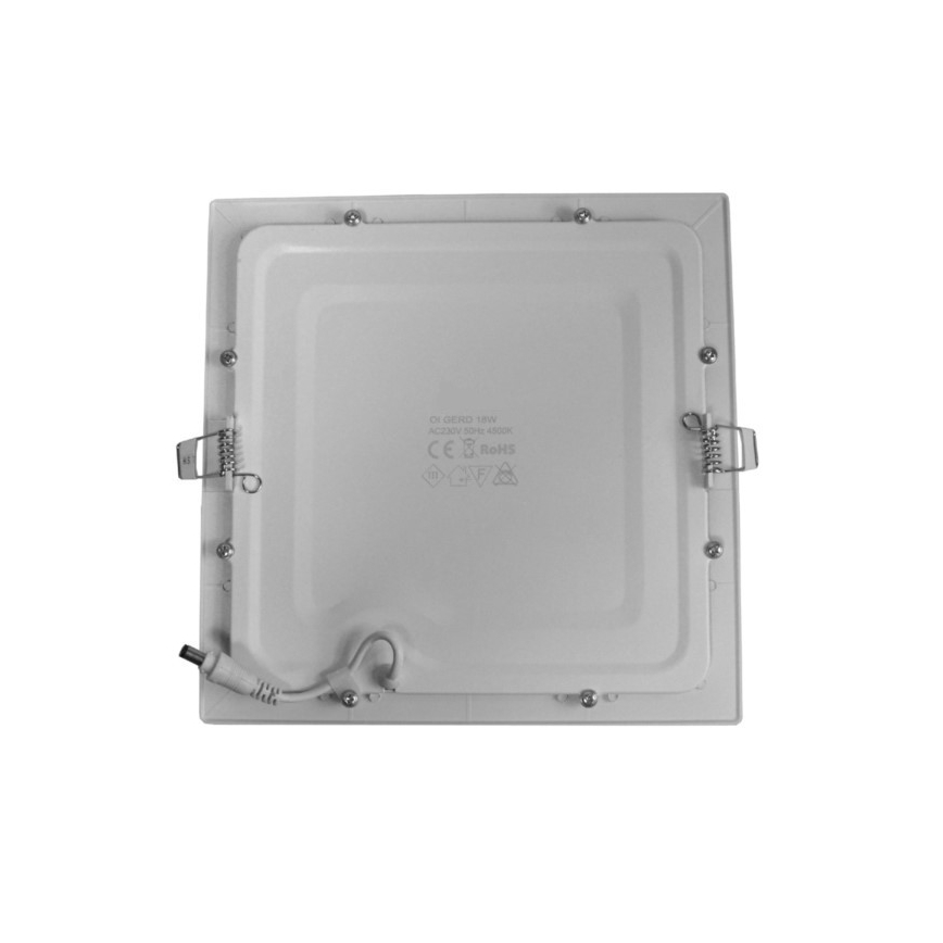 LED Podhľadové svietidlo GERE LED/18W/230V 6000K biela