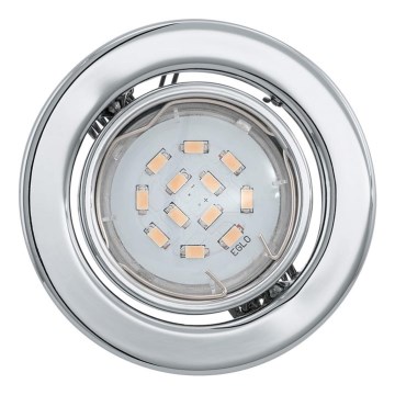 LED podhľadové svietidlo IGOA 1xGU10/5W/230V chróm lesk LED podhľadové svietidlo IGOA 1xGU10/5W/230V chróm lesk