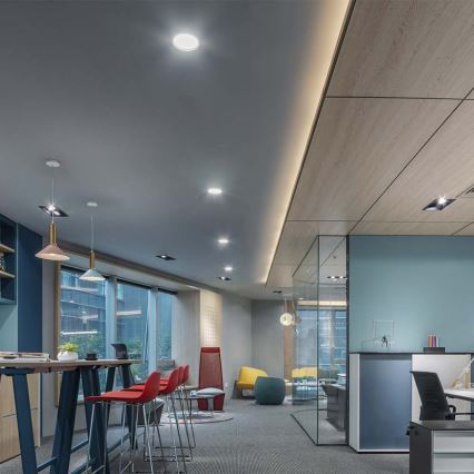 LED Podhľadové svietidlo LED/24W/230V pr. 29,6 cm 4000K biela