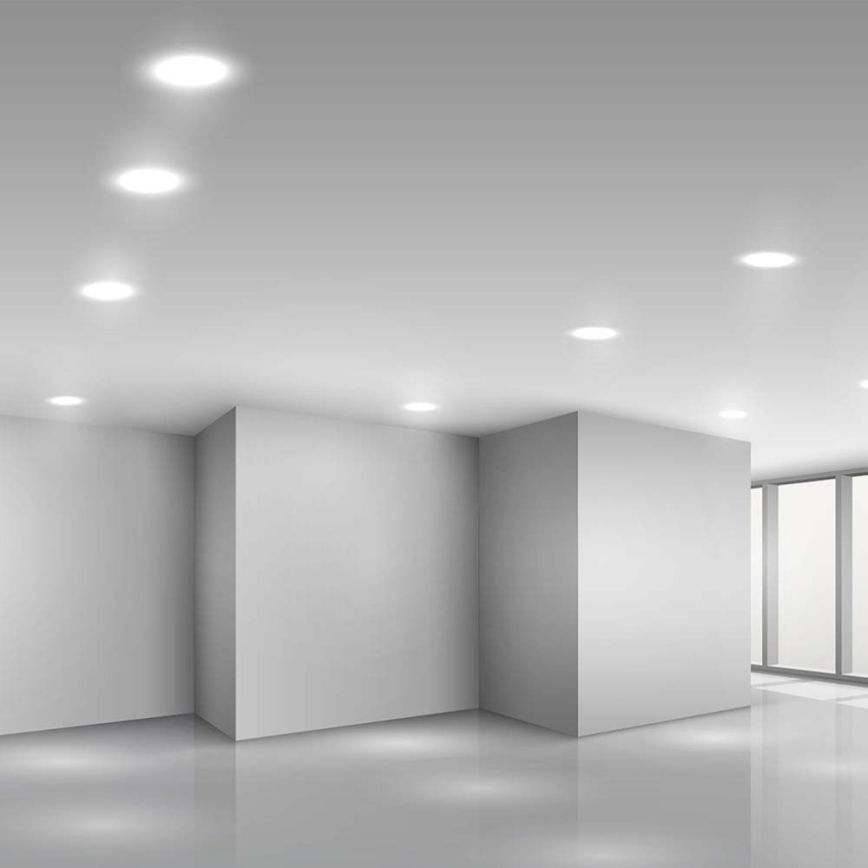 LED Podhľadové svietidlo LED/6W/230V pr. 12 cm 3000K biela