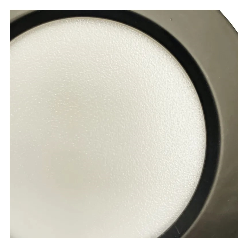 LED Podhľadové svietidlo LED/7,5W/230V 4000K čierna
