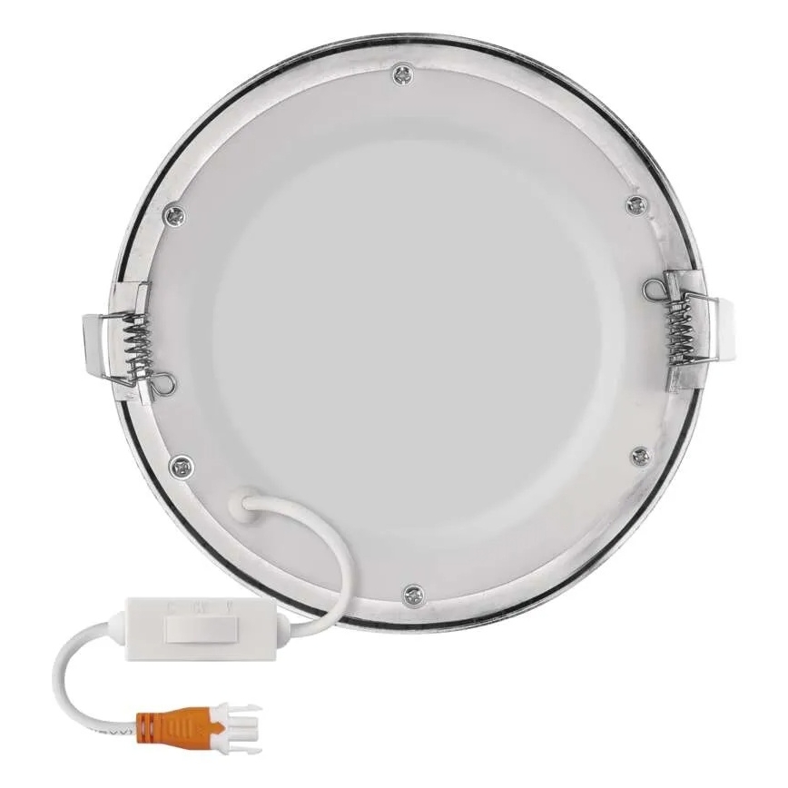 LED podhľadové svietidlo NEXXO LED/12,5W/230V 3000/3500/4000K strieborné pr. 17 cm