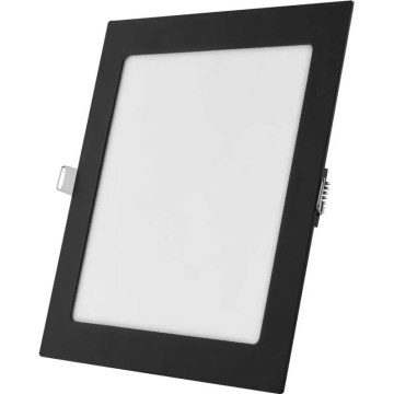 LED podhľadové svietidlo NEXXO LED/18W/230V 3000/3500/4000K čierne 22,5 x 22,5 cm