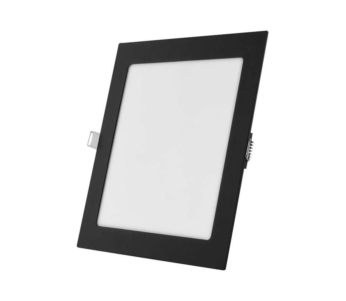 LED podhľadové svietidlo NEXXO LED/18W/230V 3000/3500/4000K čierne 22,5 x 22,5 cm ZD2343