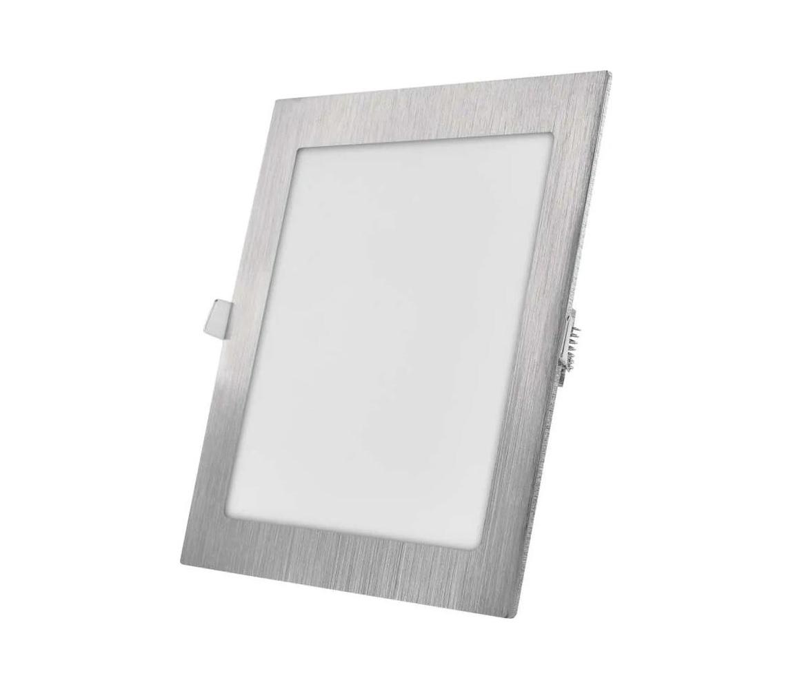 LED podhľadové svietidlo NEXXO LED/18W/230V 3000/3500/4000K strieborné 22,5x22,5 cm ZD2243