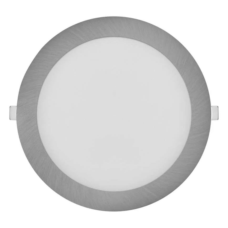 LED podhľadové svietidlo NEXXO LED/18W/230V 3000/3500/4000K strieborné pr. 22,5 cm