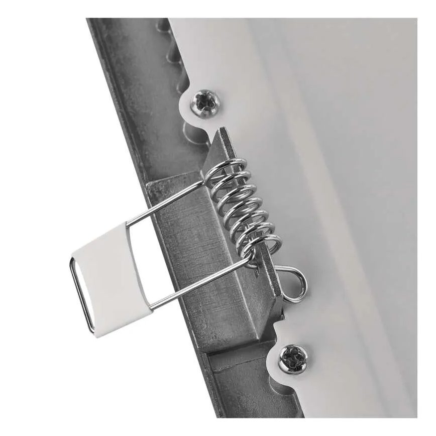 LED podhľadové svietidlo NEXXO LED/7W/230V 3000/3500/4000K strieborné 12x12 cm