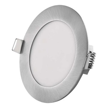 LED podhľadové svietidlo NEXXO LED/7W/230V 3000/3500/4000K strieborné pr. 12 cm