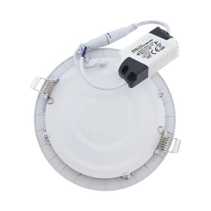 LED Podhľadové svietidlo QTEC LED/12W/230V 6500K pr. 16,7 cm