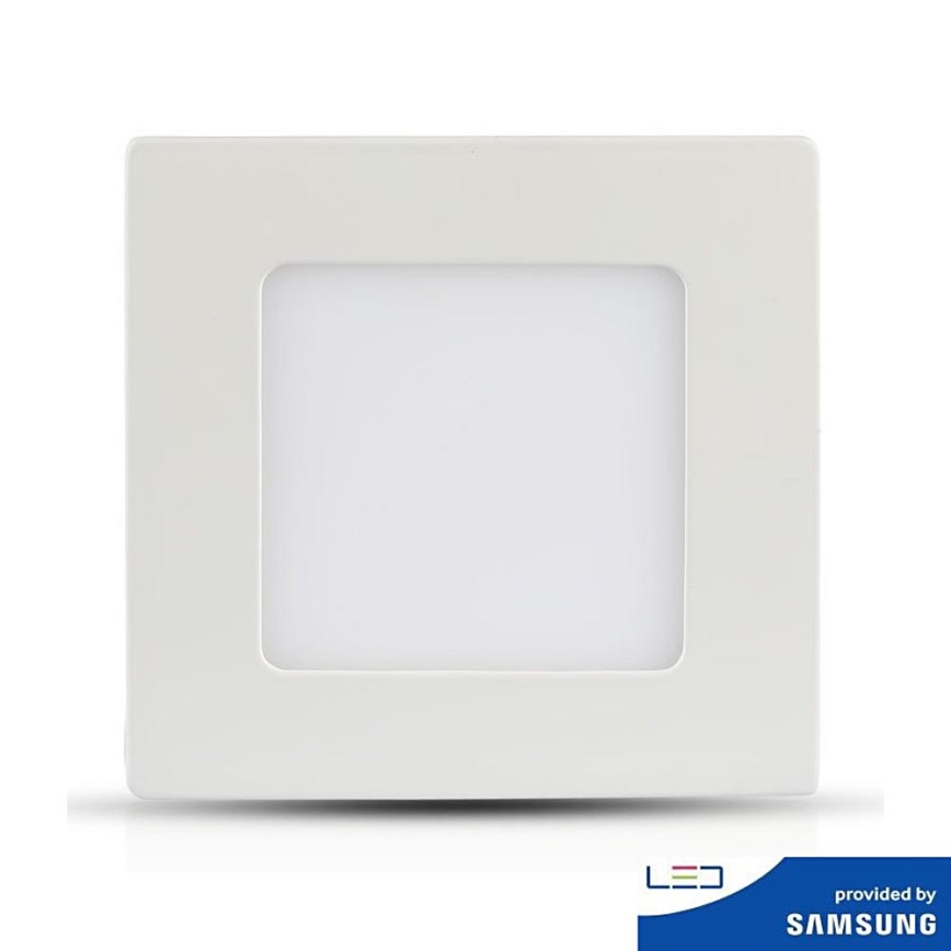 LED Podhľadové svietidlo SAMSUNG CHIP LED/12W/230V 6400K hranatý