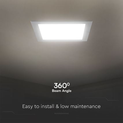 LED Podhľadové svietidlo SAMSUNG CHIP LED/18W/230V 3000K 22x22 cm biela