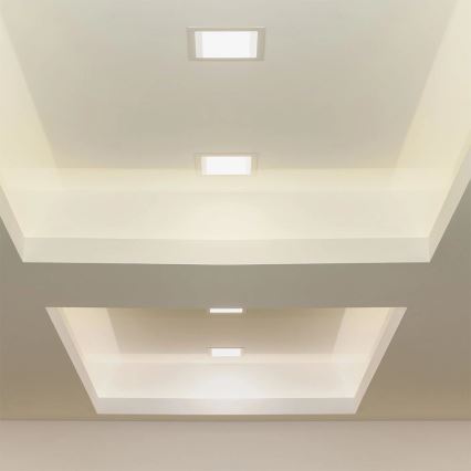 LED Podhľadové svietidlo SAMSUNG CHIP LED/6W/230V 3000K 12x12 cm biela