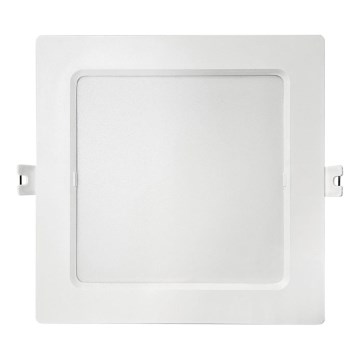 LED Podhľadové svietidlo SQUARE LED/12W/230V 4000K 17x17 cm biela
