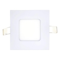 LED Podhľadové svietidlo SQUARE LED/3W/230V 2700K