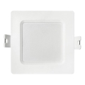 LED Podhľadové svietidlo SQUARE LED/3W/230V 4000K 9x9 cm biela
