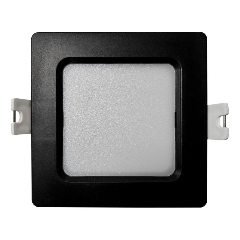 LED Podhľadové svietidlo SQUARE LED/3W/230V 4000K 9x9 cm čierna