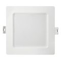 LED Podhľadové svietidlo SQUARE LED/6W/230V 4000K 12x12 cm biela