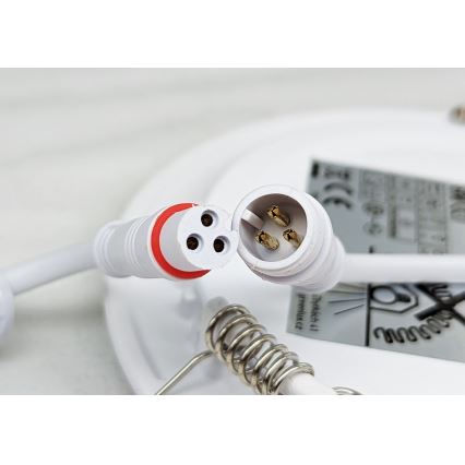 LED Podhľadové svietidlo VEGA LED/12W/230V 2900/3900/5800K pr. 17,5 cm biela