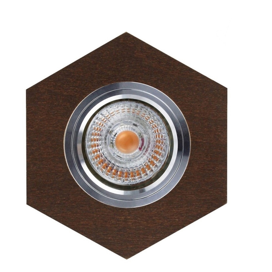 LED Podhľadové svietidlo VITAR 1xGU10/5W/230V CRI 90 buk