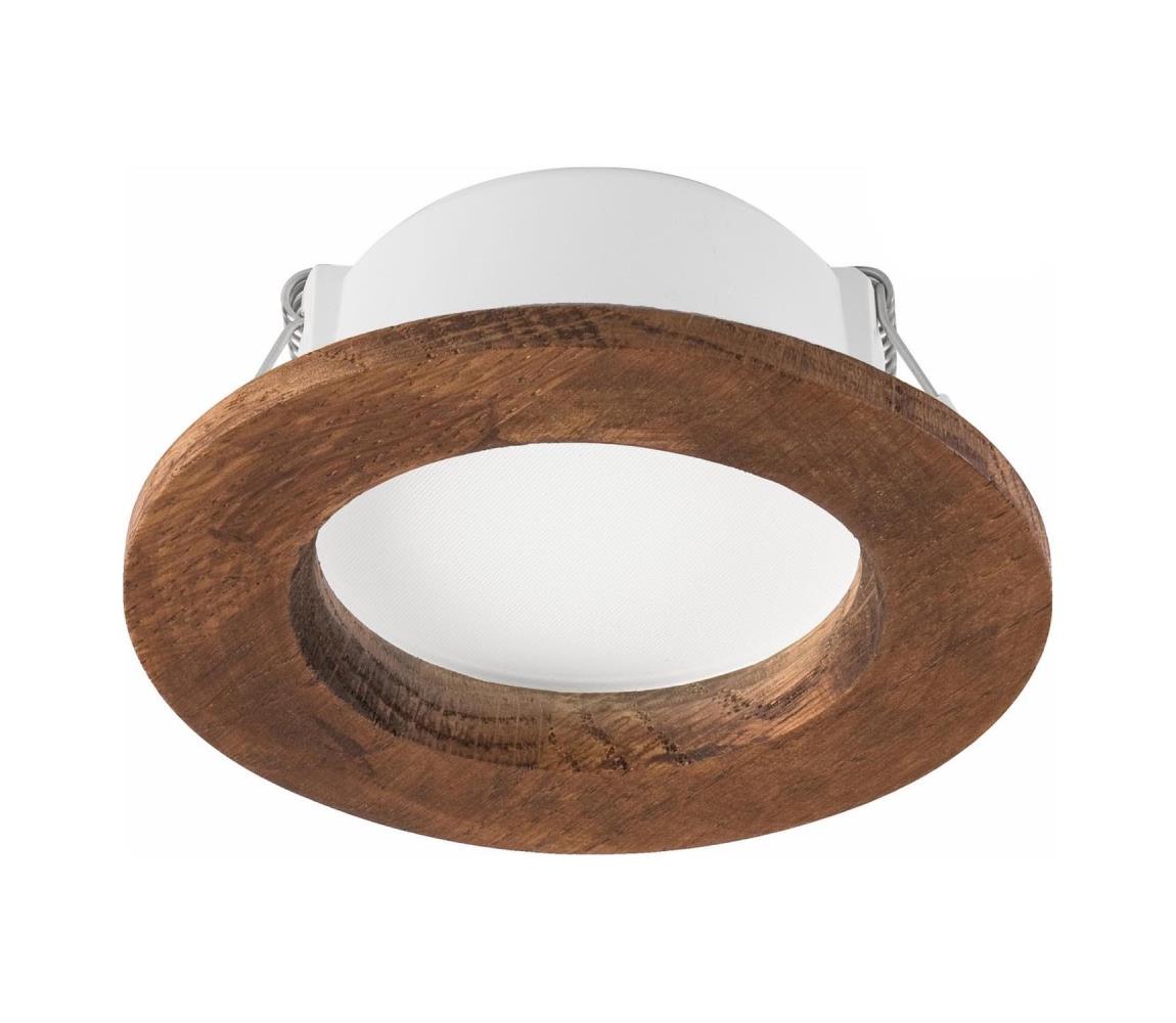  LED Podhľadové svietidlo WOODY SPOT LED/5,5W/230V 4000K čerešňa Ø10 cm LD-PO-1/Czereśnia olejowana