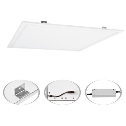 LED podhľadový microprizmatický panel ZEUS LED/45W/230V 4000K