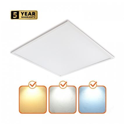LED podhľadový panel CAPRI LED/25/30/40W/230V 3000/4000/5700K 62x62 cm biela