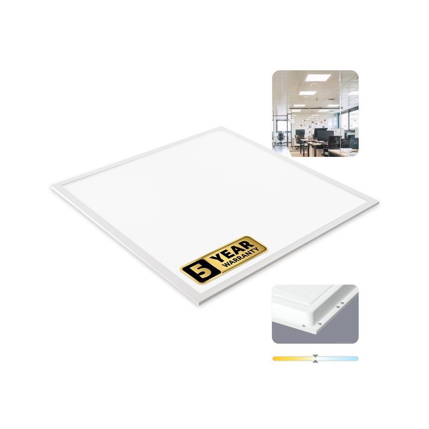 LED Podhľadový panel DAVRO LED/40W/230V 4000K 59,5x59,5 cm biela