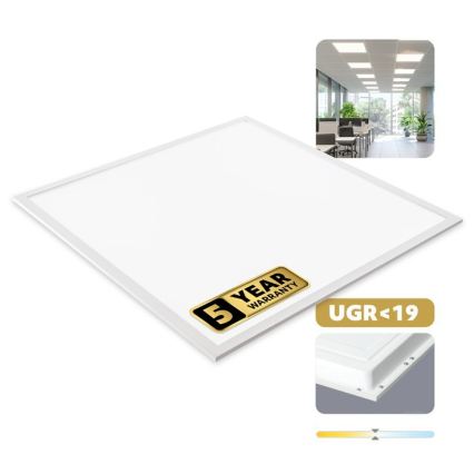 LED Podhľadový panel DAVRO LED/40W/230V 4000K UGR19 59,5x59,5 cm biela