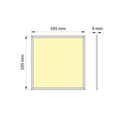 LED Podhľadový panel XELENT 60 LED/40W/230V 4000K IP40