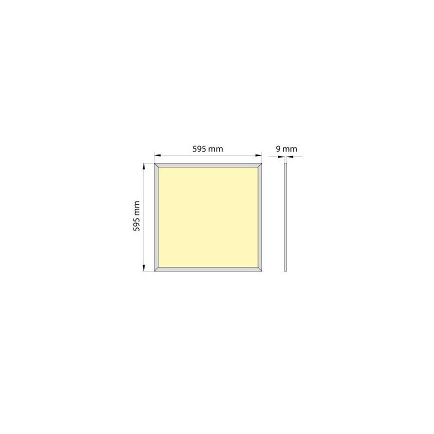 Podhľadový LED Panel XELENT 60 LED/40W