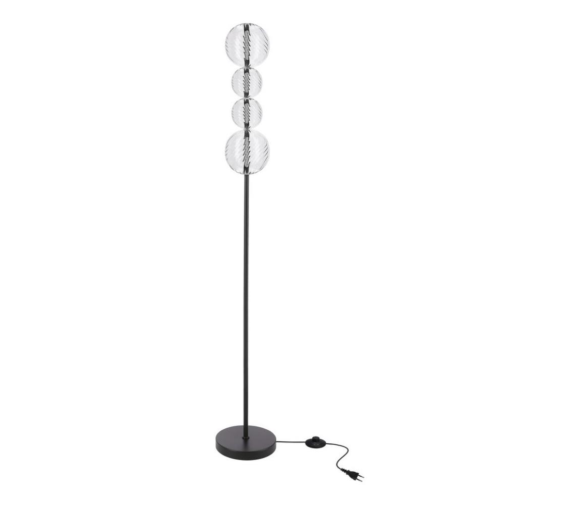 LED podlahová lampa PLAYA LED/15W/230V čierna 54-50557