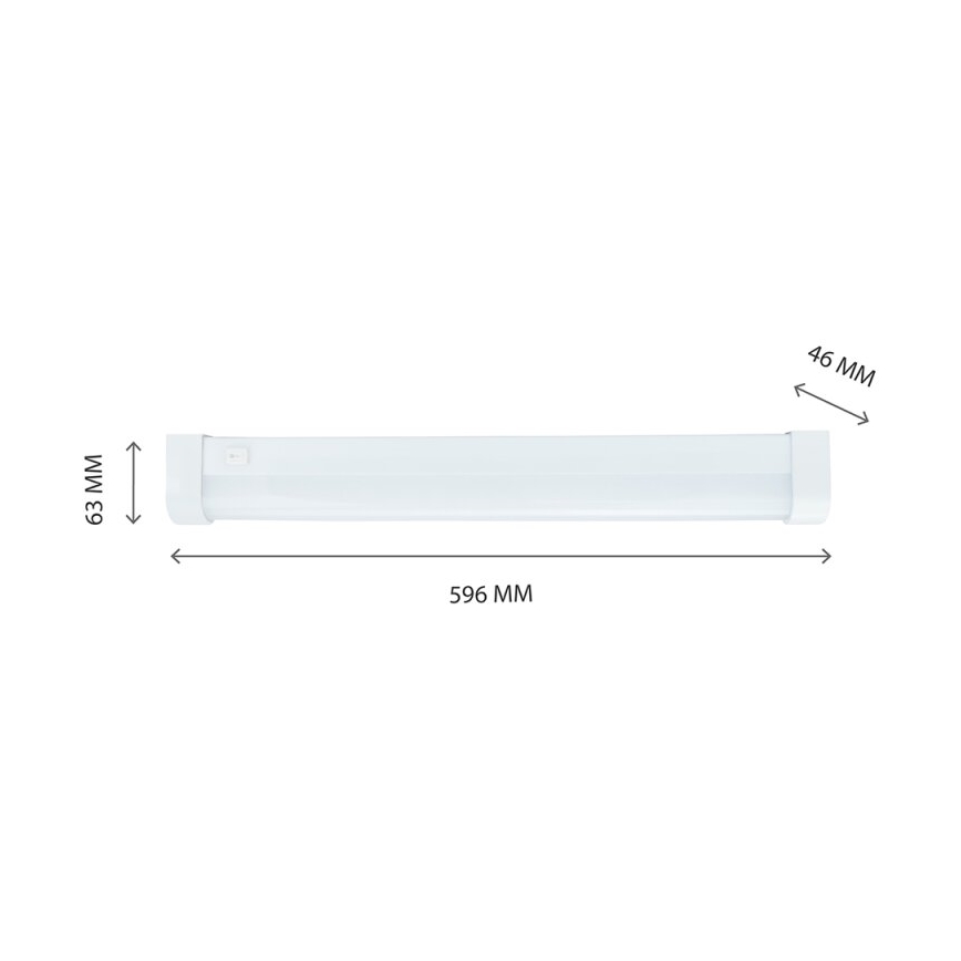 LED Podlinkové svietidlo AQUATICA LED/15W/230V 4000K IP44