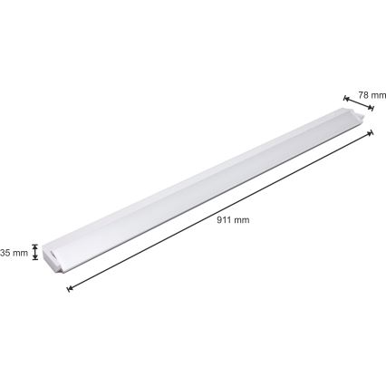LED Podlinkové svietidlo LED/15W/230V biela