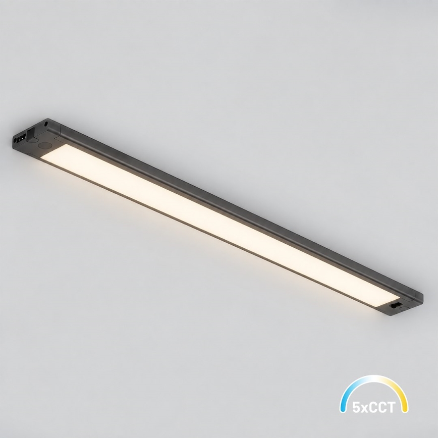 LED Podlinkové svietidlo LED/18W/230V 2700/3000/4000/5000/5700K 60 cm čierna