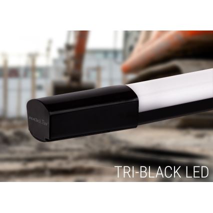 LED Podlinkové svietidlo LED/36W/230V 4000K 120 cm čierna