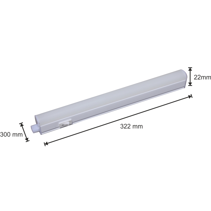LED podlinkové svietidlo LED/4W/230V