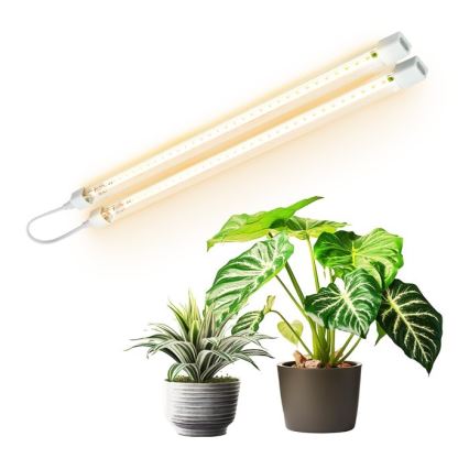 LED Podlinkové svietidlo na pestovanie rastlín GROWLY 2xLED/8,5W/230V biela