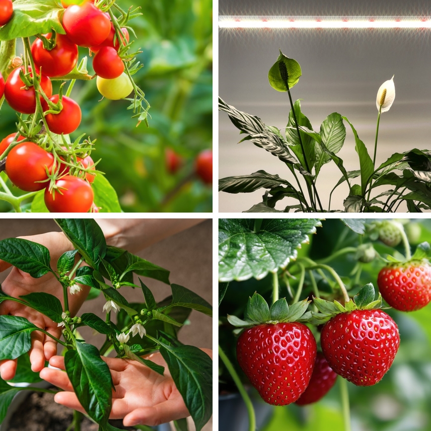 LED Podlinkové svietidlo na pestovanie rastlín GROWLY LED/15W/230W