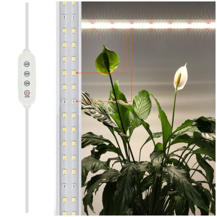 LED Podlinkové svietidlo na pestovanie rastlín GROWLY LED/15W/230W