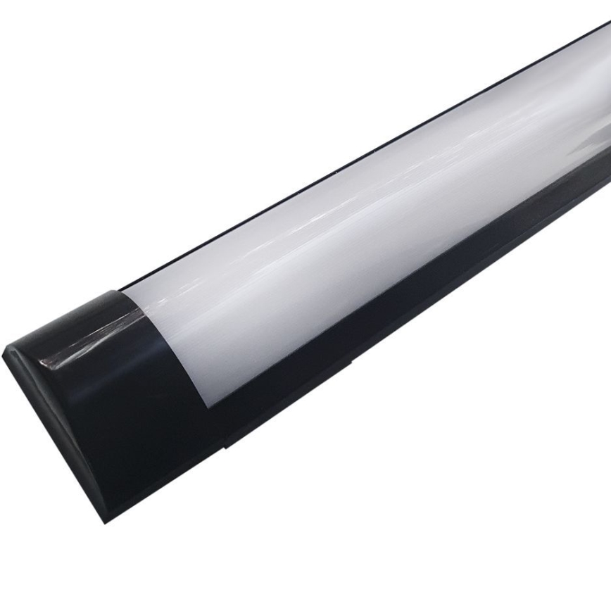 LED Podlinkové svietidlo QTEC LED/36W/230V 120 cm čierna