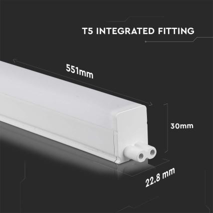 LED Podlinkové svietidlo SAMSUNG CHIP LED/7W/230V 6500K 55 cm