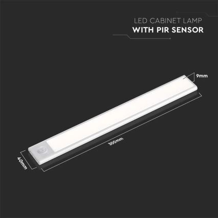 LED Podlinkové svietidlo so senzorom LED/1,5W/5V 3000K 1500 mAh