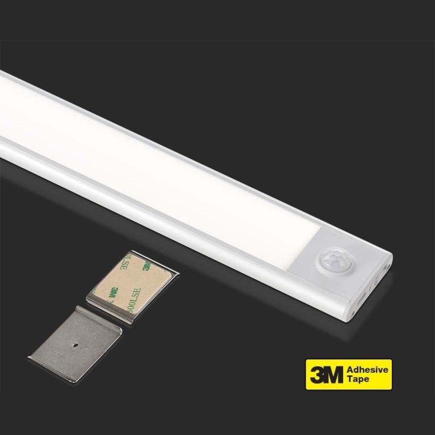 LED Podlinkové svietidlo so senzorom LED/2,5W/5V 3000 mAh 3000K