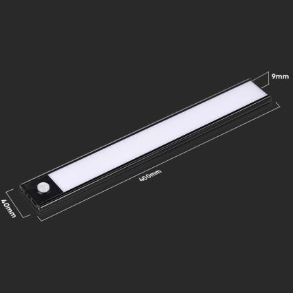 LED Podlinkové svietidlo so senzorom LED/2W/5V 4000K 2200 mAh