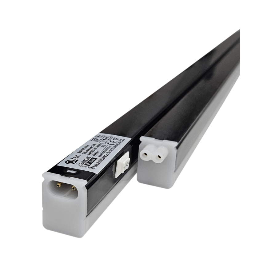 LED podlinkové svietidlo TUBE LED/18W/230V 120 cm čierne
