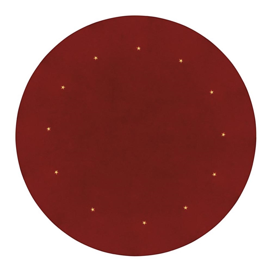 LED Podložka pod vianočný stromček 12xLED/1,2W/230V
