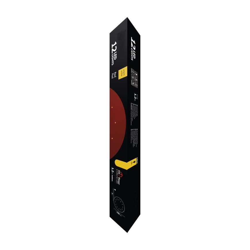 LED Podložka pod vianočný stromček 12xLED/1,2W/230V