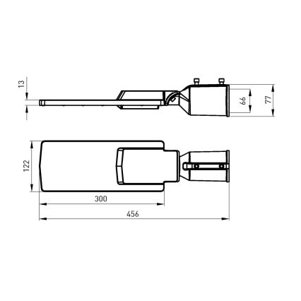 LED Pouličná lampa BOSTON LED/35W/230V IP65