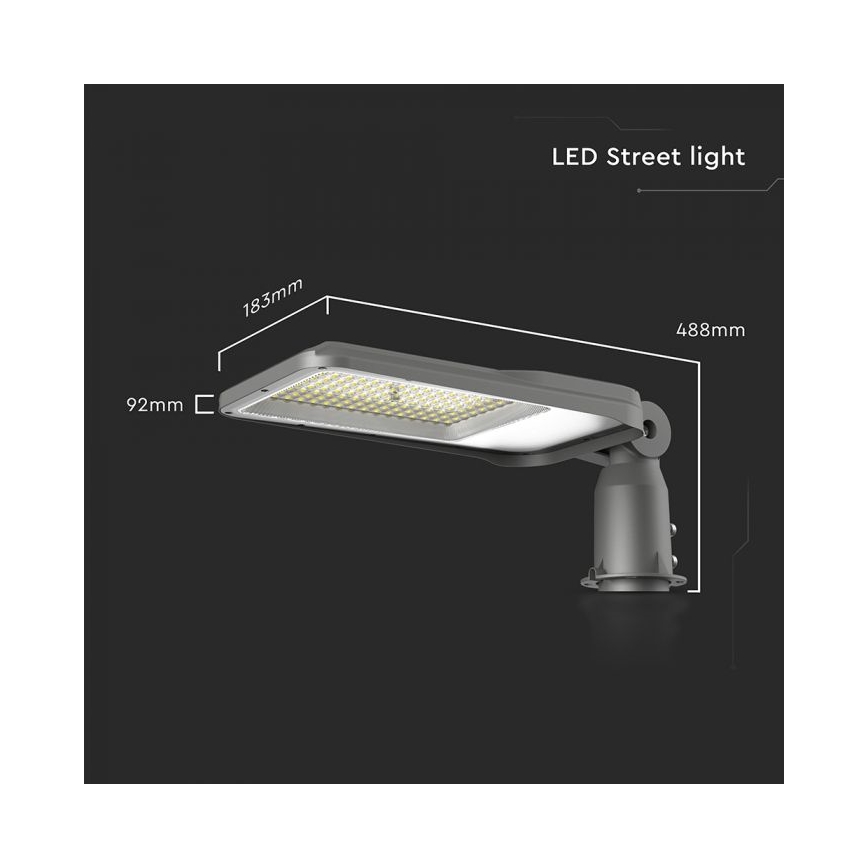 LED Pouličná lampa SAMSUNG CHIP LED/100W/230V 4000K IP65