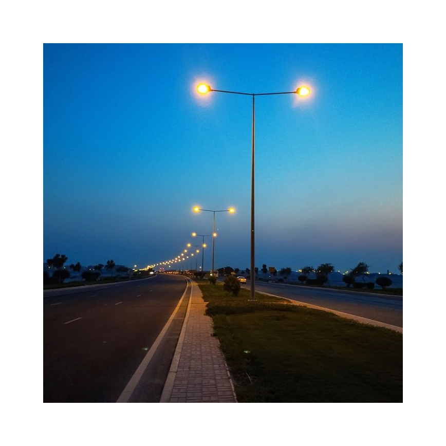 LED Pouličná lampa SAMSUNG CHIP LED/100W/230V 6500K IP65